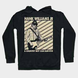 Bocephus Nation Proudly Wearing Williams Jr Hoodie